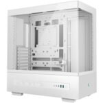DeepCool CH690 Digital ATX Mid-Tower Case, High-Airflow PC Case with Semi-Glass Panel, USB-C Port, Support for 420mm Radiator, 450mm GPU, ATX PSU, White - Image 2