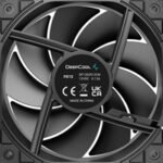 DeepCool FD12 120mm Case Fan 3-Pack, PWM Control, High Airflow, Low Noise, Hydro Bearing, Black, Anti-Vibration Pads, 4-Pin Connector - Image 3