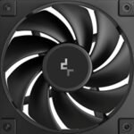 DeepCool FD12 120mm Case Fan 3-Pack, PWM Control, High Airflow, Low Noise, Hydro Bearing, Black, Anti-Vibration Pads, 4-Pin Connector - Image 4