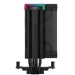 DeepCool AK400 Digital Pro CPU Air Cooler, ARGB Fan & Digital Display, 120mm PWM Fan, 4 Copper Heatpipes, Quiet Operation, Intel & AMD Compatible Black - Image 2