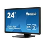 iiyama PROLITE T2452MSC-B1  24 inch IPS Touch Screen Monitor, Full HD, 5ms, USB Hubx2, HDMI, DisplayPort, 60Hz, Speakers, Black, ACR, Internal PSU - Image 2