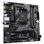Gigabyte B550M DS3H AC R2 Ultra Durable AMD AM4 Socket Motherboard, Micro-ATX, 4x DDR4 Slots, 2x M.2 Socket, GbE LAN, Wi-Fi 5, 1x DisplayPort / 1x HDMI Port - Image 2
