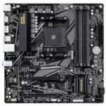 Gigabyte B550M DS3H R2 AMD AM4 Socket Motherboard, Micro-ATX, 4x DDR4 Slots, 2x M.2 Sockets, GbE LAN, 1x DisplayPort / 1x HDMI Port - Image 2