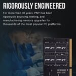 PNY Performance MN16GSD43200-SI 16GB (1x 16GB) SODIMM System Memory, 3200MHz, DDR4, CL22 - Image 4