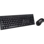Target KBMS-001 Wired USB Keyboard & Mouse Combo, Spill-Resistant Full-Size Keyboard with Multimedia Keys + 800 DPI Optical Mouse, Plug-and-Play - Image 2