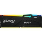 Kingston FURY Beast KF560C36BBEAK2-64 64GB (2x 32GB) DIMM System Memory, 6000MHz, DDR5, CL36, Black, RGB, Intel XMP, AMD EXPO - Image 3