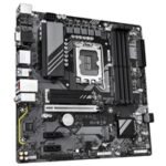 Gigabyte B760M DS3H GEN5 Intel Socket 1700 Motherboard, Micro ATX, 4x DDR5 Slots, 2x M.2 Sockets, 2.5GbE LAN, 1x D-Sub / 1x DisplayPort / 1x HDMI Port - Image 3