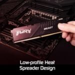 Kingston FURY Beast KF560C36BBEK2-16 16GB (2x 8GB) DIMM System Memory, 6000MHz, DDR5, CL36, Black, Intel XMP, AMD EXPO - Image 3