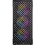 Antec VX320 ARGB  Mid-Tower Gaming PC Case - Pre-Installed 4 x 120mm ARGB Fans, Tempered Glass Side Panel, High-Airflow Mesh Front - ATX/Micro-ATX/ITX - Image 3