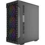 Antec VX320 ARGB  Mid-Tower Gaming PC Case - Pre-Installed 4 x 120mm ARGB Fans, Tempered Glass Side Panel, High-Airflow Mesh Front - ATX/Micro-ATX/ITX - Image 4