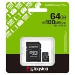 Kingston Canvas Select Plus  SDCS3/64GB 64GB Micro SD UHS-I (U1) Flash Card with Adapter - Image 4
