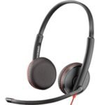 Plantronics Blackwire 3225 Stereo USB-C Headset with 3.5mm Jack & USB-C/A Adapter (Bulk Pack- Non-Retail) - Image 2