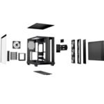 be quiet! Light Base 500 LX BGW85 Mid-Tower Case, Tempered Glass, 4 x ARGB Light Wings LX Fans, High Airflow ATX Case, USB-C 10Gbps, 400mm GPU Support, Vertical GPU Mount, Black - Image 5