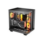 be quiet! Light Base 500 LX BGW85 Mid-Tower Case, Tempered Glass, 4 x ARGB Light Wings LX Fans, High Airflow ATX Case, USB-C 10Gbps, 400mm GPU Support, Vertical GPU Mount, Black - Image 6