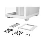 be quiet! Light Base 500 LX BGW86 White Mid-Tower Case, Tempered Glass, 4x ARGB Light Wings LX Fans, High Airflow ATX Case, USB-C 10 Gbps, 400 mm GPU Support, Vertical GPU Mount - Image 3