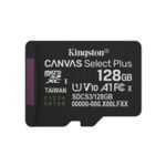 Kingston Canvas Select 128GB Micro SD UHS-I Flash Card with Adapter - Image 2