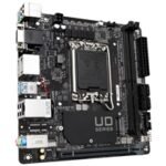 Gigabyte H610I Intel 1700 Socket Motherboard, Mini-ITX, 2x DDR5 Slots, 1x M.2 Socket, GbE LAN, 1x D-Sub / 2x DisplayPort / 1x HDMI Port - Image 3