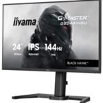 iiyama G-Master Black Hawk gaming monitor GB2441HSU-B1 24-Inch Black, IPS, Height Adjustable, Ultra Slim Bezel, Full HD, 144Hz, 1ms, FreeSync, HDMI, Display Port, USB Hub - Image 3