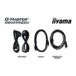 iiyama G-Master Red Eagle gaming monitor GB3272QSU-B1 32" Black, 2560 x 1440, 0.5ms, 180hz, Nvidia G-Sync, HDMI, DisplayPort, Height Adjustable, PIP and PBP - Image 6
