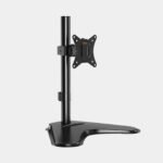 VonHaus Single Monitor Mount and Stand for 13-32 Inch Screens, VESA dimensions 75x75mm and 100x100mm
