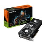 Gigabyte NVIDIA GeForce RTX 5070 Ti WINDFORCE OC V2 16GB GDDR7 Graphics Card, 8960 CUDA Cores, 2497 MHz Core Clock, Triple Fan, 3x DisplayPorts / 1x HDMI Port