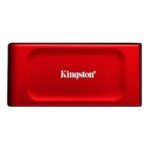 Kingston XS1000 Red (SXS1000R/2000G) 2TB Portable External SSD, Read 1050MB/s, Write 1000MB/s, USB 3.2 Gen 2, 5 Year Warranty