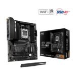 ASRock X870 Pro-A WiFi AMD AM5 Socket Motherboard, 4 x DDR5 Slots, 3x M.2 Socket, 2.5GbE LAN, Wi-Fi 7, 1x HDMI Port / 2x USB-C (USB4)