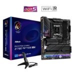 ASRock Z790 Riptide WiFi PHANTOM GAMING Intel 1700 Socket Motherboard, ATX, 4x DDR5 Slots, 5x M.2 Sockets, Fitted I/O Shield, 2.5GbE LAN, Wi-Fi 7, 1x DisplayPort / 1x HDMI Port