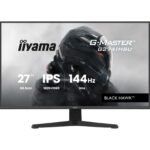 iiyama G-Master Black Hawk gaming monitor G2741HSU-B1 27" Black, IPS, Ultra Slim Bezel, Full HD, 144Hz, 1ms, FreeSync, HDMI, Display Port, USB Hub