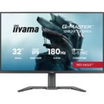 iiyama G-Master Red Eagle gaming monitor GB3272QSU-B1 32" Black, 2560 x 1440, 0.5ms, 180hz, Nvidia G-Sync, HDMI, DisplayPort, Height Adjustable, PIP and PBP