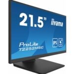iiyama PROLITE T2252MSC-B2 21.5 Inch 10 Point Touchscreen IPS Monitor, Full HD, 5ms, USB Hub, HDMI, DisplayPort, Speakers, Black, Internal PSU, VESA - Image 3
