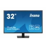 iiyama PROLITE X3270QSU-B1 32 Inch IPS Monitor, Black, 2560x1440, 3ms, 100hz, FreeSync, HDMI, Display Port, USB Hub, Speakers, Int PSU, VESA - Image 2