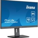 iiyama Prolite XUB2792QSU-B6 27 inch QHD IPS Monitor, 0.4ms, HDMI, DisplayPort, USB Hub, 100Hz, Speakers, Black, Internal PSU, Height Adjust, Pivot, VESA - Image 5