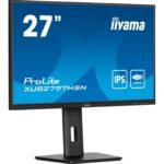 iiyama ProLite XUB2797HSN-B2 27 Inch Full HD IPS Monitor, Matte Black, USB-C Dock, RJ45, 100 Hz, 1x HDMI, 1x DisplayPort, 4x USB Hub, Speakers, Height Adjust, Pivot, VESA