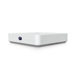 Ubiquiti UniFi Network Video Recorder Instant, Compact UniFi Protect NVR with 3.5" HDD support, featuring an integrated 6-port PoE switch, integrated HDMI View Port, and a capacity for (6) 4K cameras or (15) Full HD cameras