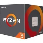 AMD Ryzen 3 4300G 4 Core AM4 Processor, 8 Threads, 3.8GHz up to 4.0GHz Boost, 6MB Cache, 65W, with Wraith Stealth Cooler, Radeon Vega 6 Graphics