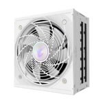 Gigabyte AORUS ELITE ICE 850W White PSU - Fully Modular, 80 PLUS Platinum, ATX 3.1, PCIe 5.0 Ready, 12VHPWR, Silent 120mm FDB Fan, 10-Year Warranty