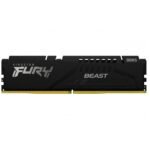 Kingston FURY Beast KF552C40BB-16 16GB (1x 16GB) DIMM System Memory, 5200MHz, DDR5, CL40, Black, Intel XMP