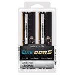 Team Elite TED532G4800C40DC01 32GB DIMM System Memory, DDR5, 4800MHz, 2 x 16GB, 288 Pin, 1.1v, CL40-40-40-77