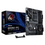 ASRock B550 PG RIPTIDE AMD AM4 Socket Motherboard, ATX, 4x DDR4 Slots, 2x M.2 Socket, 2.5GbE LAN, 1x HDMI Port